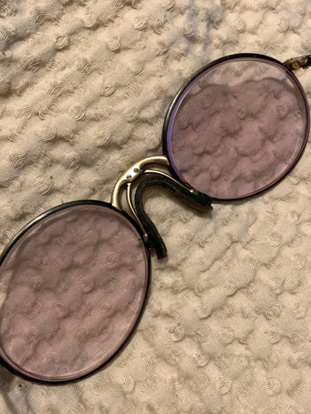 Vintage Porsche Design by Carrera Hinge Nose Round Glasses - OS